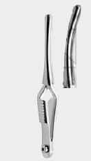 Клема судинна ДЖОНСА-ГОПКІНСА (JOHNS HOPKINS) 5,0 см (cm) (вигнута). Бренд: Zepf (Зепф).